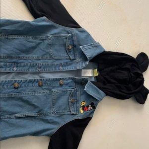 Disney brand Mickey Mouse Jean jacket